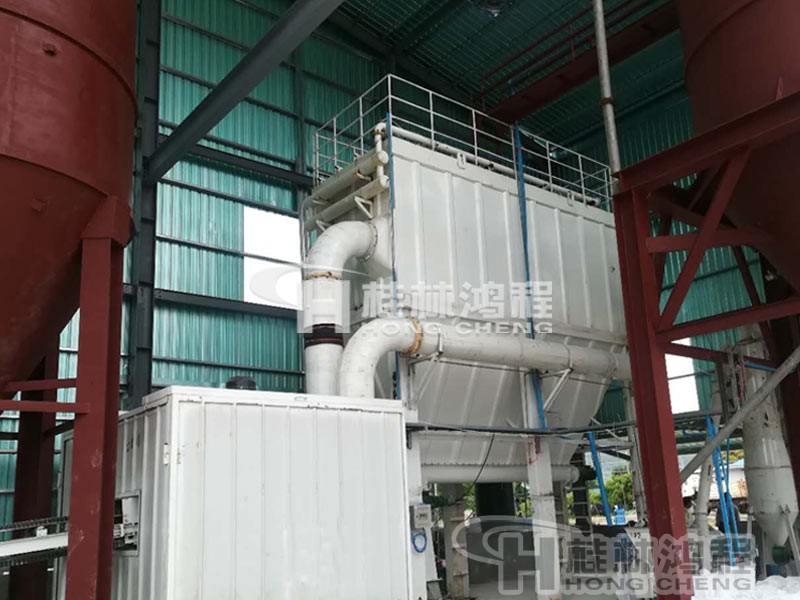 1250目方解石超細微粉磨機東南亞客戶訂購機械現場 1250目方解石超細微粉磨機HCH1395超細環輥磨東南亞客戶訂購機械現場