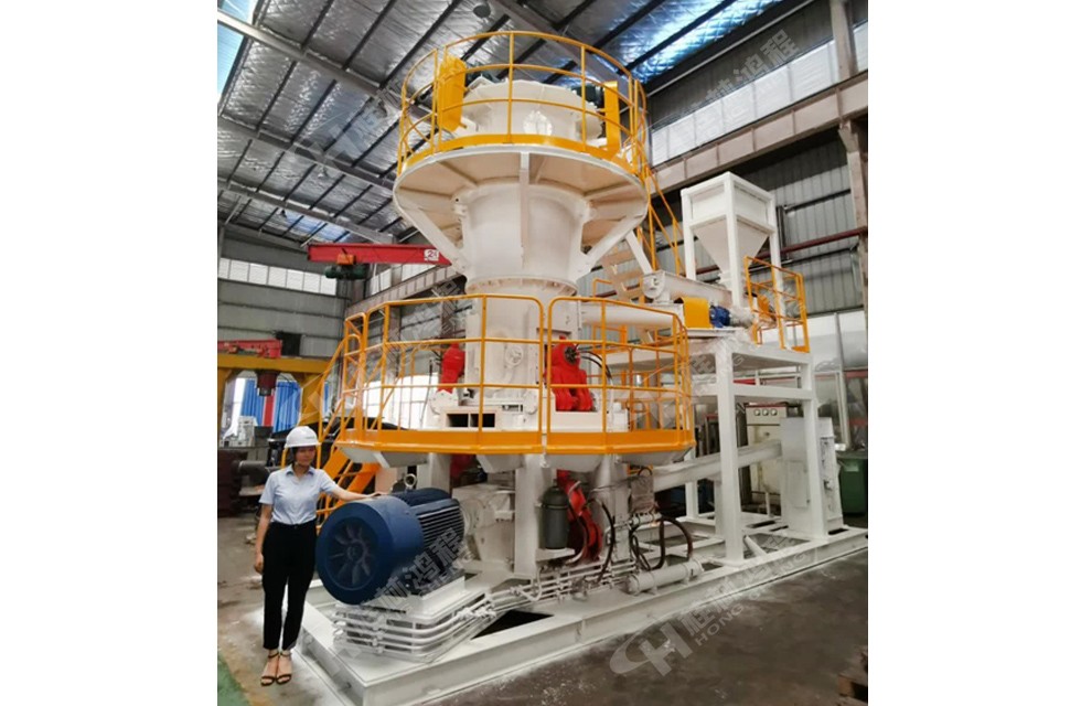 桂林鴻程新款HLMX600小型超細立式磨粉機整機預裝待發 桂林鴻程新款HLMX600小型超細立式磨粉機整機預裝待發