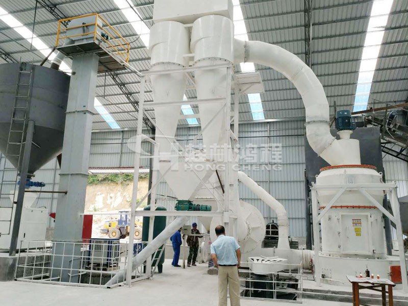 高鈣石破碎加工生產線 HC16Q高鈣石破碎加工生產線